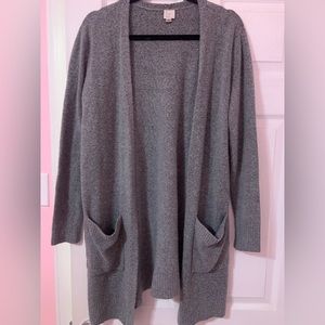 Gray a new day cardigan